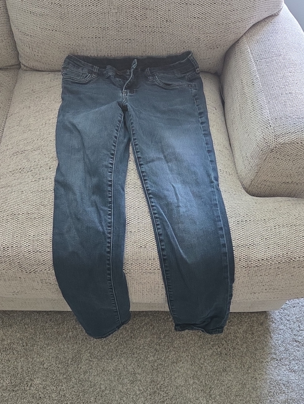 Kut from the Kloth Dark Blue Cropped Jeans